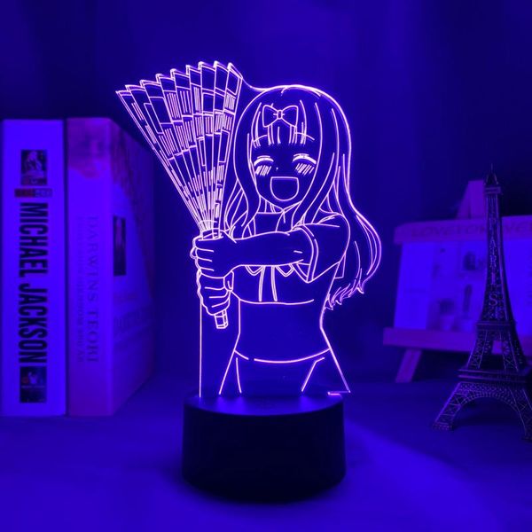 night lights kaguya sama love is war chika fujiwara led light for home bedroom decor nightlight anime gift table 3d lamp
night lights kaguya sama love is war chika fujiwara led light for home bedroom decor nightlight anime gift table 3d lamp
