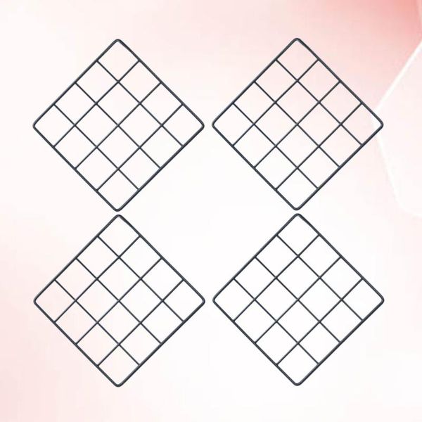 4pcs creative po wall wrought iron square grid diy picture frame hanging decoration (black) frames
4pcs creative po wall wrought iron square grid diy picture frame hanging decoration (black) frames