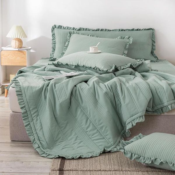 comforters & sets 1pc bedspreads queen size quilted bed cover for mattress green comforter king coverlet bedspread(no pillowcase)
comforters & sets 1pc bedspreads queen size quilted bed cover for mattress green comforter king coverlet bedspread(no pillowcase)