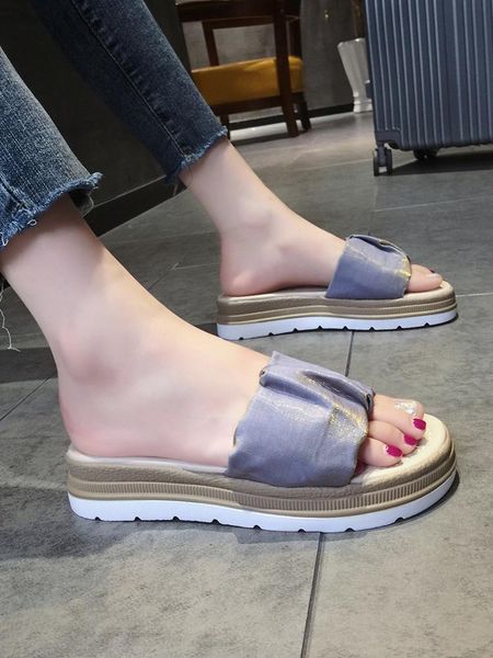 slippers summer fashion beach slippers, comfortable purple elegant thick-soled women's large size, outer wear 35-40., Black
slippers summer fashion beach slippers, comfortable purple elegant thick-soled women's large size, outer wear 35-40., Black