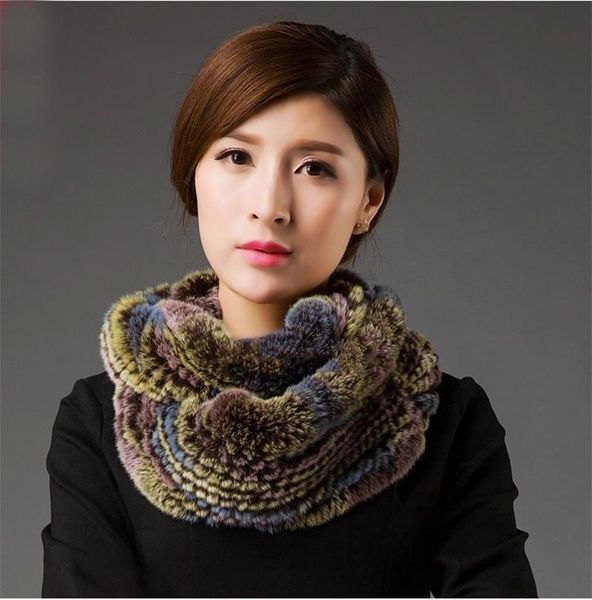 scarves ianlan real knitted fur ring scarf for women rex ladies thickening neckerchiefs winter soft muffler il00028, Blue;gray
scarves ianlan real knitted fur ring scarf for women rex ladies thickening neckerchiefs winter soft muffler il00028, Blue;gray