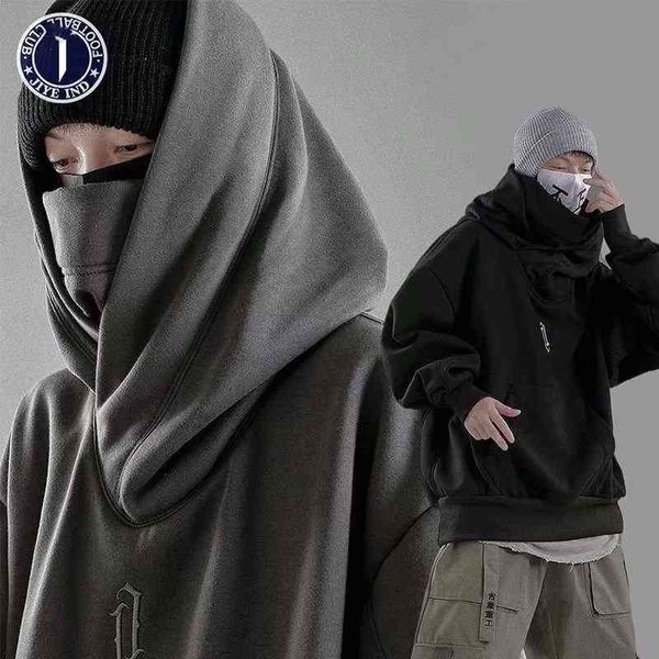 2021 korean hooded collar men's autumn and winter loose high street hip hop sweater et fashion, Black
2021 korean hooded collar men's autumn and winter loose high street hip hop sweater et fashion, Black