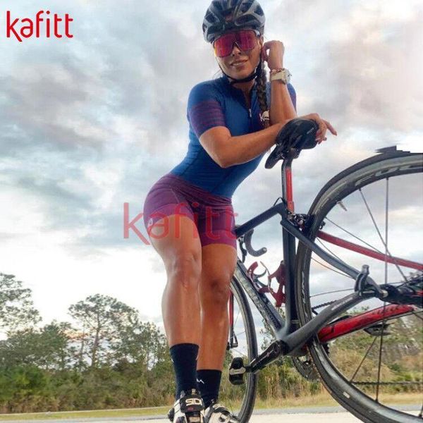 kafit summer short-sleeved cycling jersey clothing suit one-piece women's professional triathlon racing sets, Black;blue
kafit summer short-sleeved cycling jersey clothing suit one-piece women's professional triathlon racing sets, Black;blue