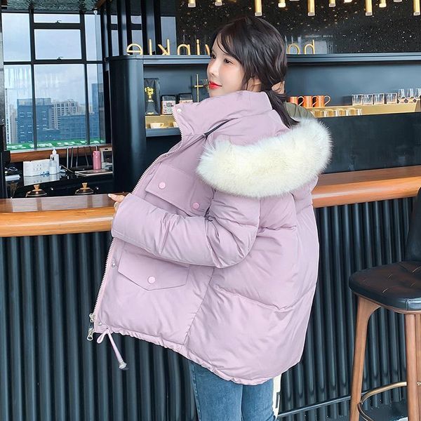 women's down & parkas cotton padded clothes 2021 women's port style small loose student jacket bread w, Black
women's down & parkas cotton padded clothes 2021 women's port style small loose student jacket bread w, Black