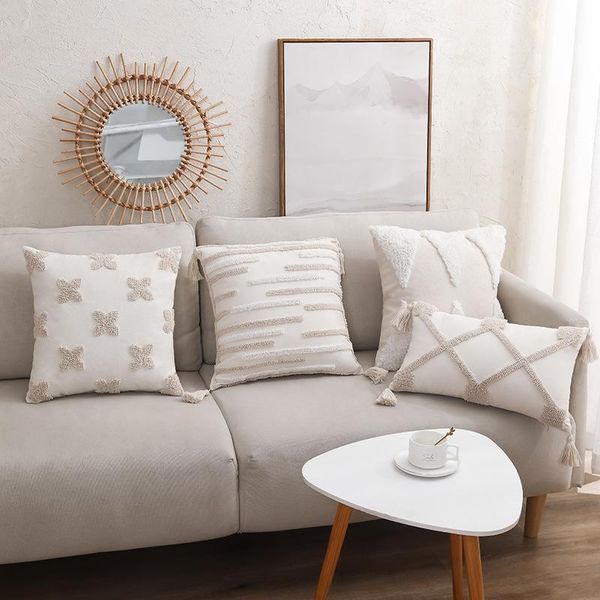 cushion/decorative pillow boho style cushion cover tassels stripe decoration beige canvas zigzag 45x45cm home decor for living room bed
cushion/decorative pillow boho style cushion cover tassels stripe decoration beige canvas zigzag 45x45cm home decor for living room bed