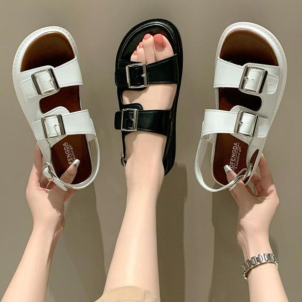 dress shoes 2021 summer med clogs wedge buckle strap luxury sandals female shoe muffins clear heels medium platform fashion girls beige, Black
dress shoes 2021 summer med clogs wedge buckle strap luxury sandals female shoe muffins clear heels medium platform fashion girls beige, Black