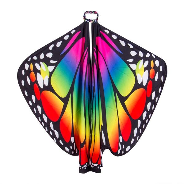 scarves fashion women wraps colorful butterfly wing cape long scarf party decoration cool gift, Blue;gray
scarves fashion women wraps colorful butterfly wing cape long scarf party decoration cool gift, Blue;gray