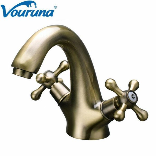 bathroom sink faucets vouruna solid brass bronze/chrome faucet dual handles wash basin mixer tap
bathroom sink faucets vouruna solid brass bronze/chrome faucet dual handles wash basin mixer tap
