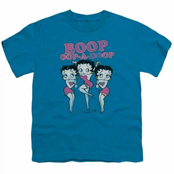 Betty Boop The Boops Have It Kids Youth T Shirt Licensed Cartoon Tee Turquoise, White;black
Betty Boop The Boops Have It Kids Youth T Shirt Licensed Cartoon Tee Turquoise, White;black