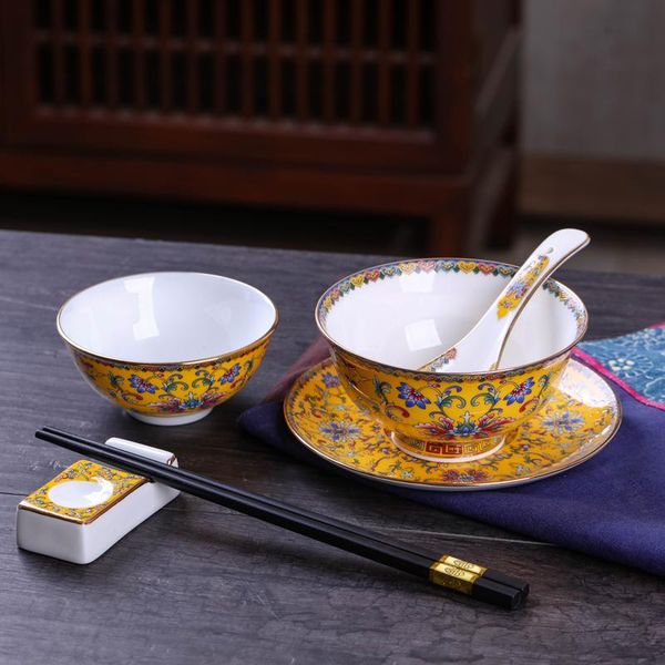 6pcs tableware set ceramic bowl dishes chinese soup bowls bone china container dinner plate art chopsticks spoon gifts
6pcs tableware set ceramic bowl dishes chinese soup bowls bone china container dinner plate art chopsticks spoon gifts