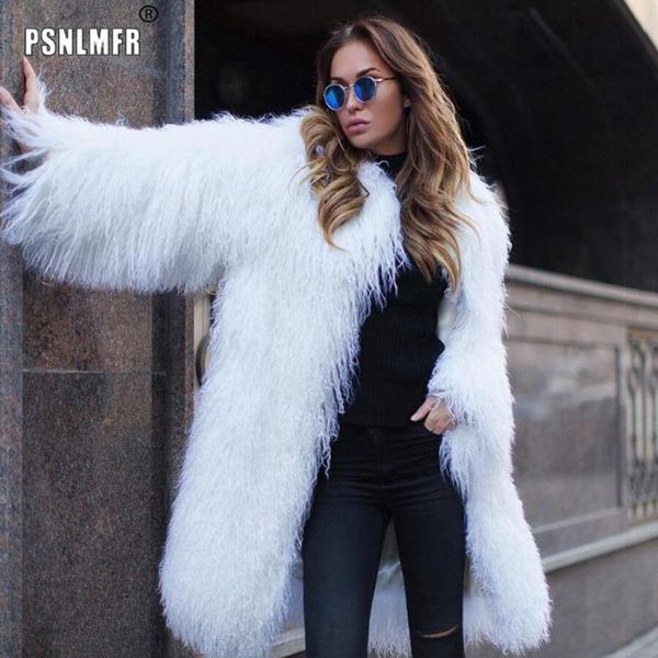 women's fur & faux o-neck thicken warm real mongolian lamb x-long coat for women 100cm huge genuine sheep overcoat, Black
women's fur & faux o-neck thicken warm real mongolian lamb x-long coat for women 100cm huge genuine sheep overcoat, Black