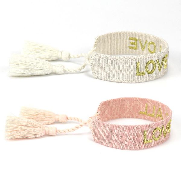 charm bracelets love is homosexual woven friendship bracelet embroidery tassel couple summer jewelry, Golden;silver
charm bracelets love is homosexual woven friendship bracelet embroidery tassel couple summer jewelry, Golden;silver
