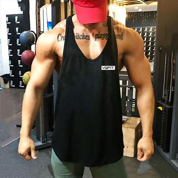 mesh mens tank muscle singlets fashion sleeveless fitness vest workout quick dry undershirt gym clothing bodybuilding, White;black
mesh mens tank muscle singlets fashion sleeveless fitness vest workout quick dry undershirt gym clothing bodybuilding, White;black
