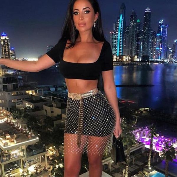 skirts festival bling diamond summer skirt womens faldas beach perspective mesh hollow rhinestone sparkling night party, Black
skirts festival bling diamond summer skirt womens faldas beach perspective mesh hollow rhinestone sparkling night party, Black