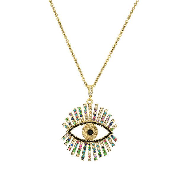pendant necklaces luxury colourful + cz evil eye necklace for women girl fashion gold chain female party jewelry gift, Silver
pendant necklaces luxury colourful + cz evil eye necklace for women girl fashion gold chain female party jewelry gift, Silver