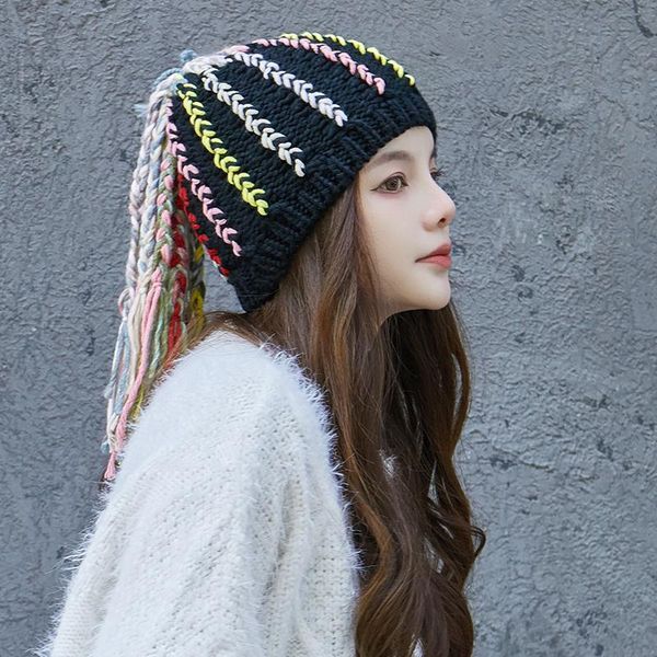 beanies 2021 winter female dreadlocks wig hat jamaican style knitting caps colorfull fringe
beanies 2021 winter female dreadlocks wig hat jamaican style knitting caps colorfull fringe