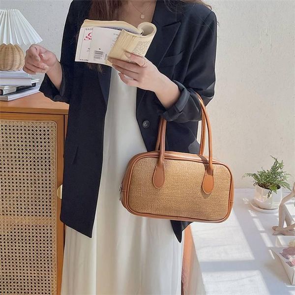 evening bags cgc 2021 casual weave handbag women vintage simple shoulder bag female fashion solid bohemian messenger ladies tote
evening bags cgc 2021 casual weave handbag women vintage simple shoulder bag female fashion solid bohemian messenger ladies tote