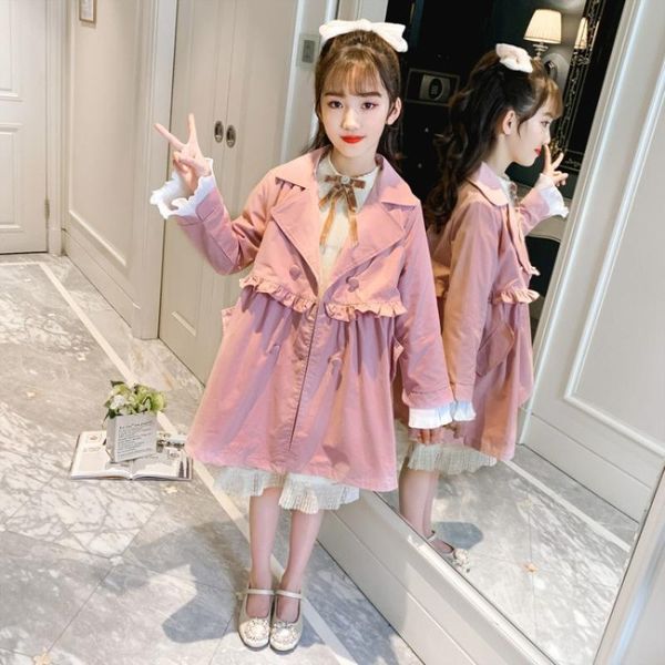 coat girls baby's kids windbreaker jacket outwear 2021 sweet spring autumn overcoat cardigan party outdoor children's clothi, Blue;gray
coat girls baby's kids windbreaker jacket outwear 2021 sweet spring autumn overcoat cardigan party outdoor children's clothi, Blue;gray