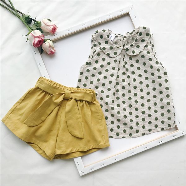 children outfits summer sets toddler kids clothing set cute dots t shirts + shorts baby girls clothes, White
children outfits summer sets toddler kids clothing set cute dots t shirts + shorts baby girls clothes, White