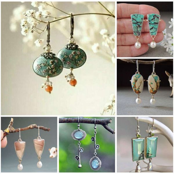 prune vintage blossom tak flower long for women tribal jewelry orange ornament blue stone dangle earrings, Golden
prune vintage blossom tak flower long for women tribal jewelry orange ornament blue stone dangle earrings, Golden