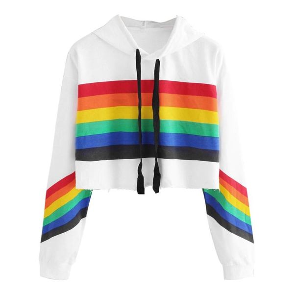 women's hoodies & sweatshirts women casual long sleeve hoodie pullover rainbow print sweatshirt blouse short, Black
women's hoodies & sweatshirts women casual long sleeve hoodie pullover rainbow print sweatshirt blouse short, Black