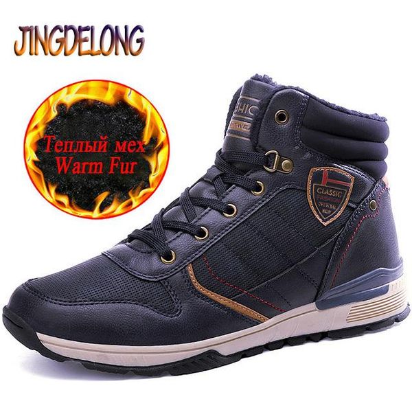 boots winter outdoor men's warm plush men snow classic sneakers lace-up man ankle zapatos de hombre, Black
boots winter outdoor men's warm plush men snow classic sneakers lace-up man ankle zapatos de hombre, Black