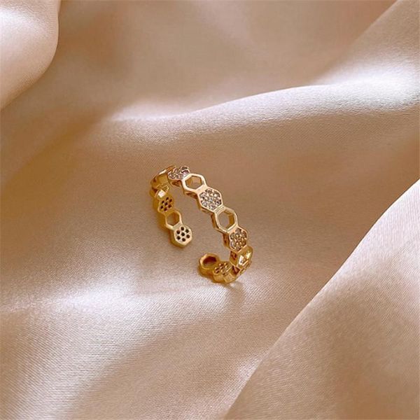wedding rings korean creative hollow geometric open ring luxury zircon adjustable for women engagement jewelry gift, Slivery;golden
wedding rings korean creative hollow geometric open ring luxury zircon adjustable for women engagement jewelry gift, Slivery;golden