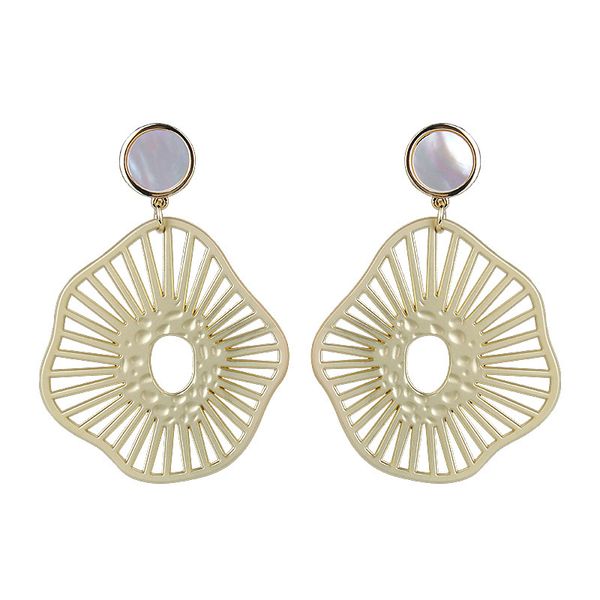 irregular geometric metal dangle earrings for women natural shell boho personality fashion jewelry whole s925 pins, Silver
irregular geometric metal dangle earrings for women natural shell boho personality fashion jewelry whole s925 pins, Silver