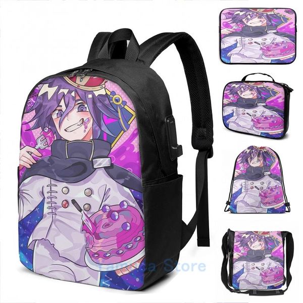 backpack funny graphic print kokichi ouma usb charge men school bags women bag travel laptop
backpack funny graphic print kokichi ouma usb charge men school bags women bag travel laptop