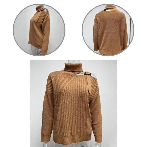 women's sweaters spring sweater stretch anti-shrink knitted anti-pilling autumn for daily wear, White;black
women's sweaters spring sweater stretch anti-shrink knitted anti-pilling autumn for daily wear, White;black