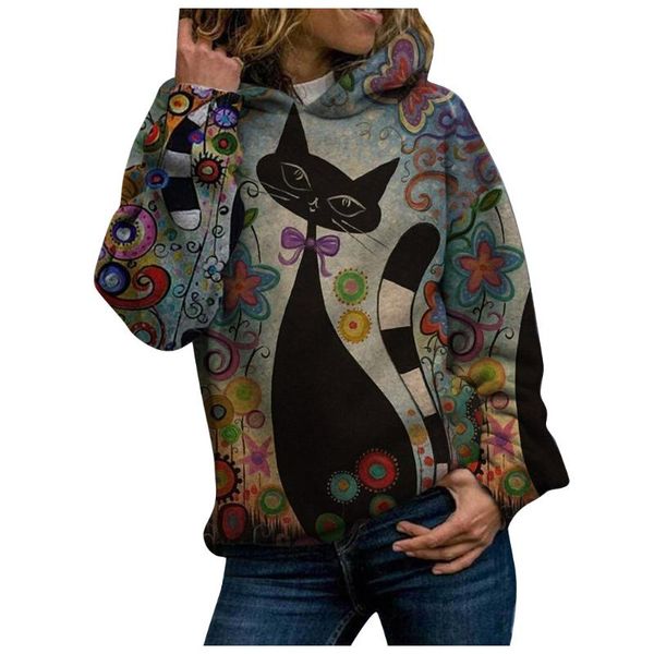 women's hoodies & sweatshirts ostrich sweatshirt women animal landscape print fashion loose casual vintage pullovers woman clothes, Black
women's hoodies & sweatshirts ostrich sweatshirt women animal landscape print fashion loose casual vintage pullovers woman clothes, Black
