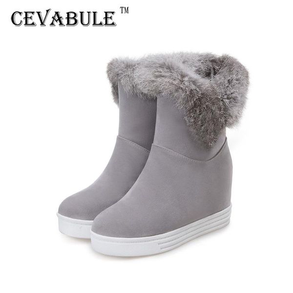 boots cevabule fur collar frosted short slope heel leather muffin snow ankle winter women tyx, Black
boots cevabule fur collar frosted short slope heel leather muffin snow ankle winter women tyx, Black
