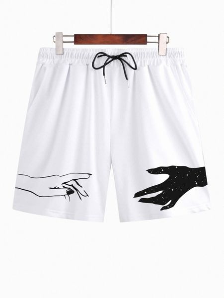 romwe guys hand graphic drawstring shorts r11j#, Black
romwe guys hand graphic drawstring shorts r11j#, Black