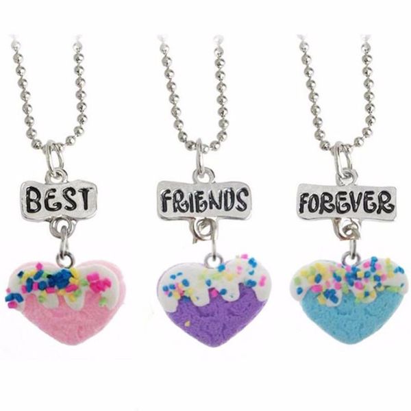 friends necklace children's soft ware simulation good heart pendant bar shaped sweater chain 3pcs/set, nt7616 necklaces, Silver
friends necklace children's soft ware simulation good heart pendant bar shaped sweater chain 3pcs/set, nt7616 necklaces, Silver