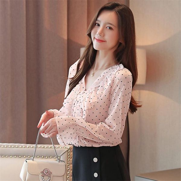 women's blouses & shirts summer for women fashion 2021 female shirt bow tie collar casual chiffon peter elegant ladies blouse, White
women's blouses & shirts summer for women fashion 2021 female shirt bow tie collar casual chiffon peter elegant ladies blouse, White