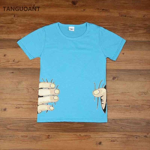 brand children t shirt cartoon tee fingers design toddler boys girls cotton short sleeve shirts, Blue
brand children t shirt cartoon tee fingers design toddler boys girls cotton short sleeve shirts, Blue