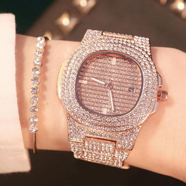 wristwatches women watch buling quartz luxury ladies diamond rose gold bracelet watches clock relogio feminino saati hours, Slivery;brown
wristwatches women watch buling quartz luxury ladies diamond rose gold bracelet watches clock relogio feminino saati hours, Slivery;brown