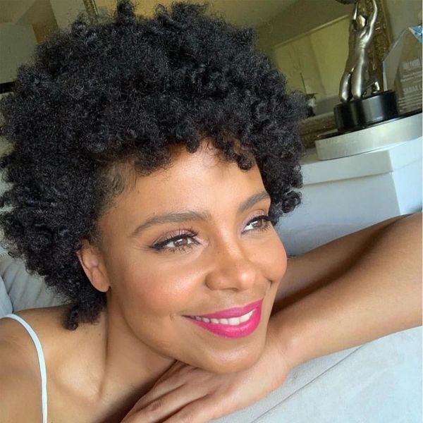 brazilian human hair kinky curly wigs short pixie cut for black women full machine made no lace wig, Black;brown
brazilian human hair kinky curly wigs short pixie cut for black women full machine made no lace wig, Black;brown