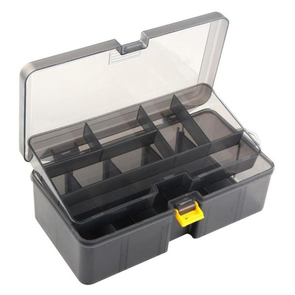 durable plastic fishing lure hook tackle storage box organizer double sided container detachable case fish baits accessories
durable plastic fishing lure hook tackle storage box organizer double sided container detachable case fish baits accessories