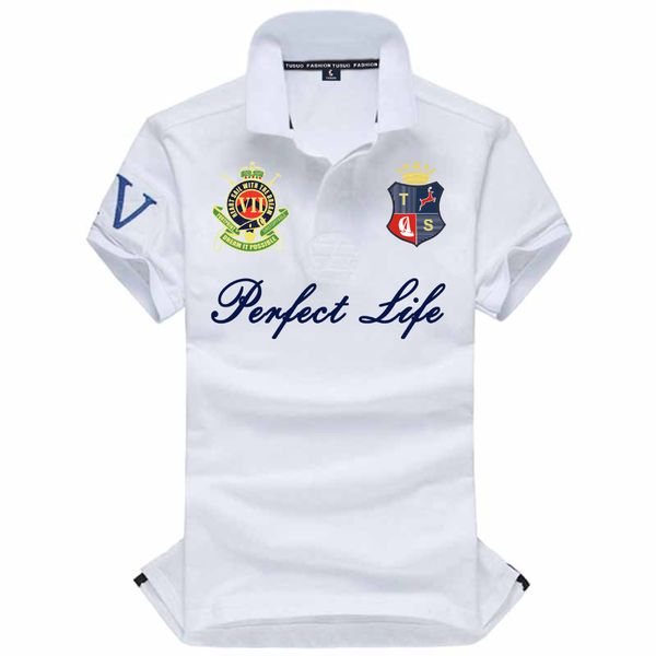 european and american size 2021 new men's short-sleeved shirt custom fashion sports cotton lapel casual t-shirt, White;black
european and american size 2021 new men's short-sleeved shirt custom fashion sports cotton lapel casual t-shirt, White;black
