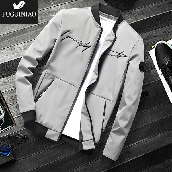 spring men's bomber zipper jacket male casual streetwear hip hop slim fit pilot coat men embroidered clothing 211214, Black;brown
spring men's bomber zipper jacket male casual streetwear hip hop slim fit pilot coat men embroidered clothing 211214, Black;brown