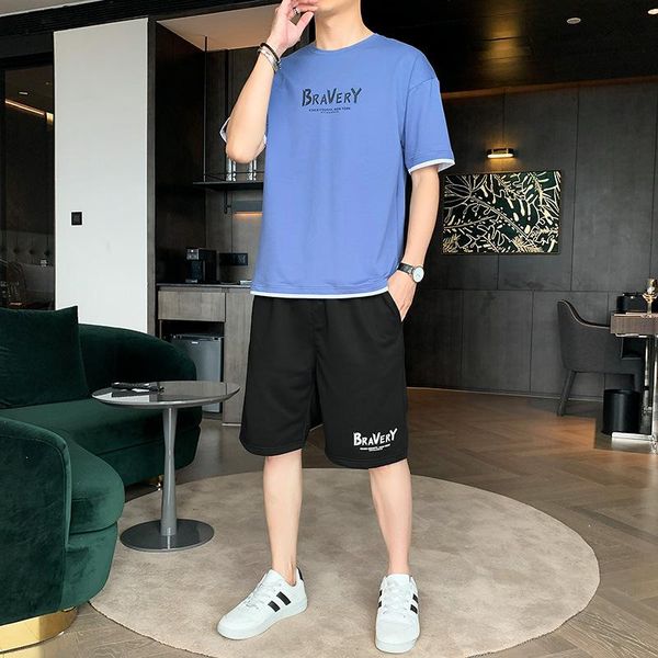 men's tracksuits summer short sleeve quick drying suit 2021 leisure sports comfortable breathable fashion brand shorts t-shirt, Gray
men's tracksuits summer short sleeve quick drying suit 2021 leisure sports comfortable breathable fashion brand shorts t-shirt, Gray