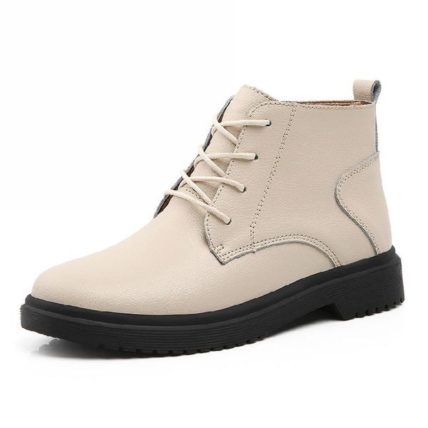 boots ladies genuine leather shoes for women autumn winter ankle oxford female lace up rubber platform, Black
boots ladies genuine leather shoes for women autumn winter ankle oxford female lace up rubber platform, Black