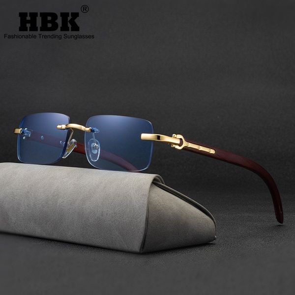 sunglasses hbk rimless square bamboo gradient blue lens glasses metal vintage rectangle luxury brand frameless eyewear uv400, White;black
sunglasses hbk rimless square bamboo gradient blue lens glasses metal vintage rectangle luxury brand frameless eyewear uv400, White;black