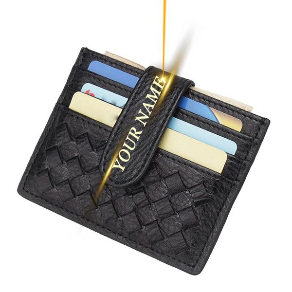 card holders engraved name thin mini holder wallet credit id purse money case for men women fashion bag customized, Brown;gray
card holders engraved name thin mini holder wallet credit id purse money case for men women fashion bag customized, Brown;gray