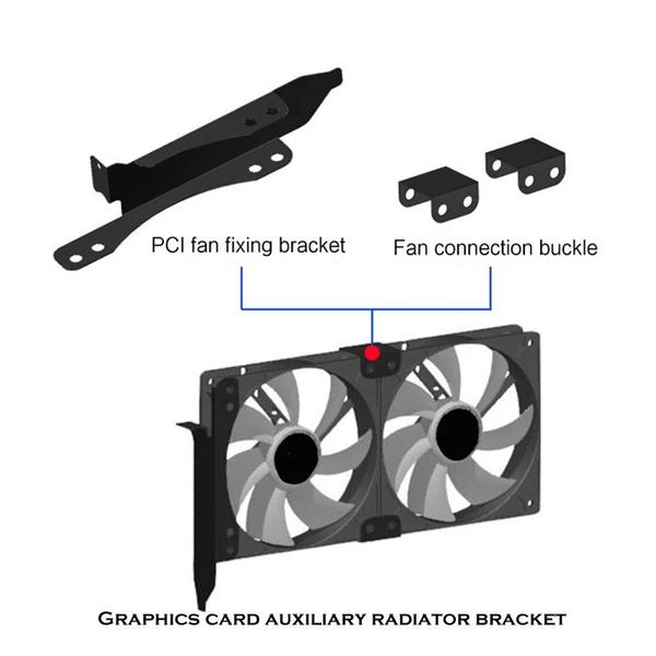 fans & coolings 12cm fan bracket video card partner pci bit cooling rack deskuniversal auxiliary gpu radiator buckle connector
fans & coolings 12cm fan bracket video card partner pci bit cooling rack deskuniversal auxiliary gpu radiator buckle connector