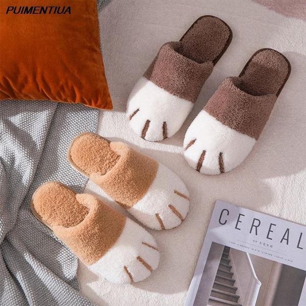 winter slippers women men couple shoes cute cat home indoor furry warm plush soft, Black
winter slippers women men couple shoes cute cat home indoor furry warm plush soft, Black