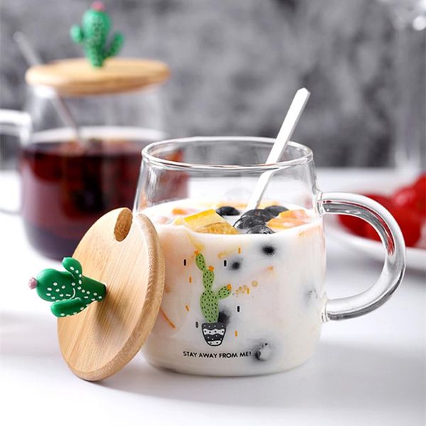 mugs creative cactus tea mug with wooden lid and spoon borosilicate glass coffee 450ml clear drinking cup for fruit juice, milk
mugs creative cactus tea mug with wooden lid and spoon borosilicate glass coffee 450ml clear drinking cup for fruit juice, milk