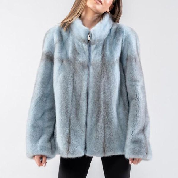 women's fur & faux ur natural wholeskin mink jacket for women fashion warm real coats stand collar plus size woman, Black
women's fur & faux ur natural wholeskin mink jacket for women fashion warm real coats stand collar plus size woman, Black