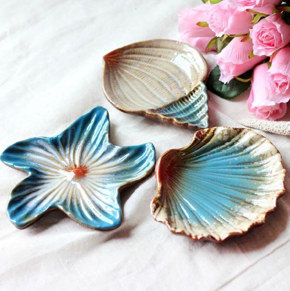 dishes & plates creative ceramic fruit plate starfish/conch/shell shape soap box dinner cute small dish decoration crafts
dishes & plates creative ceramic fruit plate starfish/conch/shell shape soap box dinner cute small dish decoration crafts